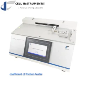 The COF-01 Coefficient of Friction Tester by Cell Instruments is an ideal platform for evaluating the surface behavior of woven and non-woven fabrics.