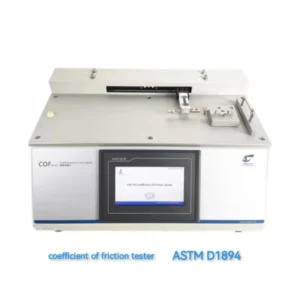 Horizontal type compliance with ASTM D1894 or ISO 8295